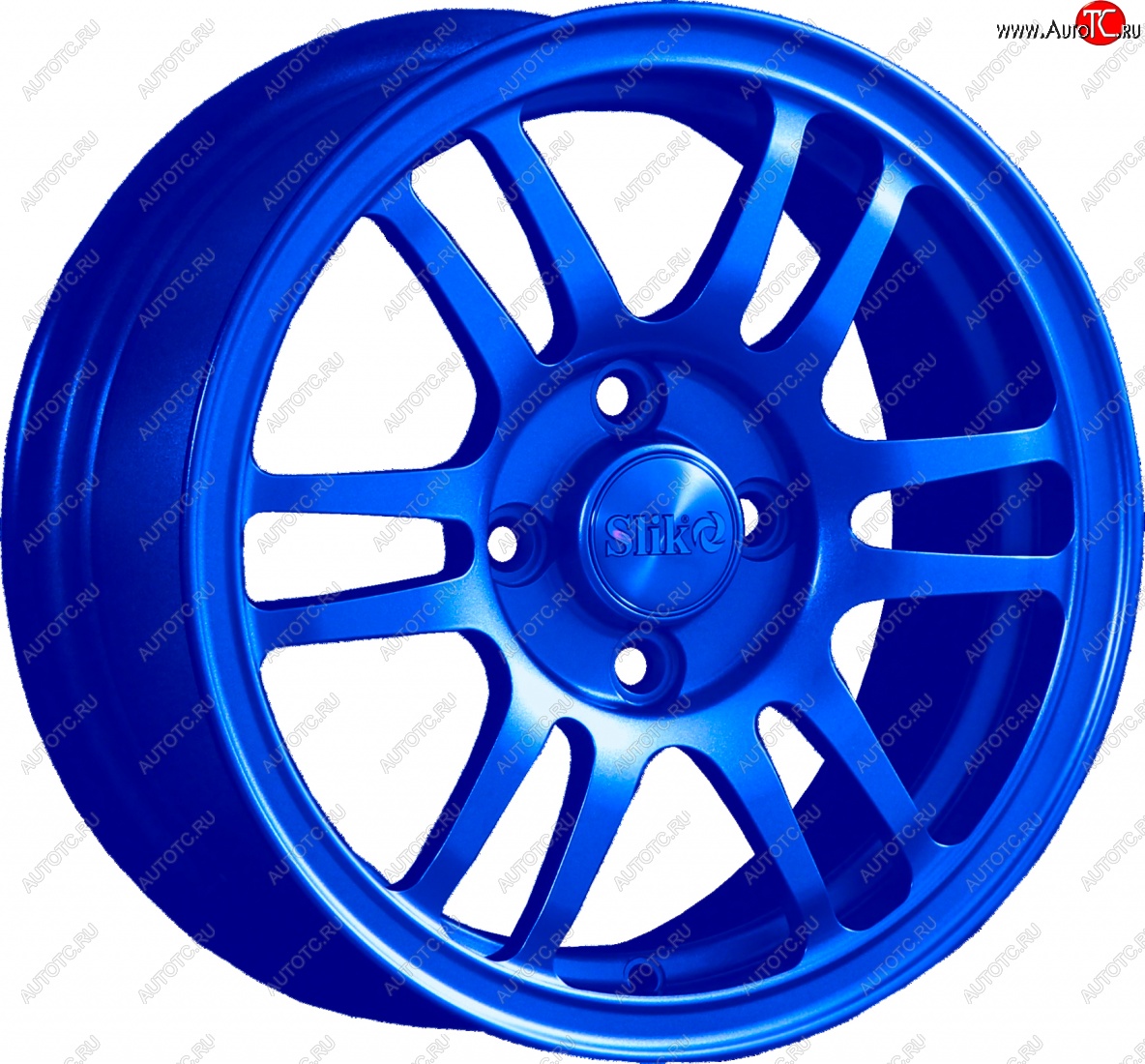 12 799 р. Кованый диск Slik Classic L1712 6.0x14   (Candy синий (Candy BLUE))  с доставкой в г. Майкоп