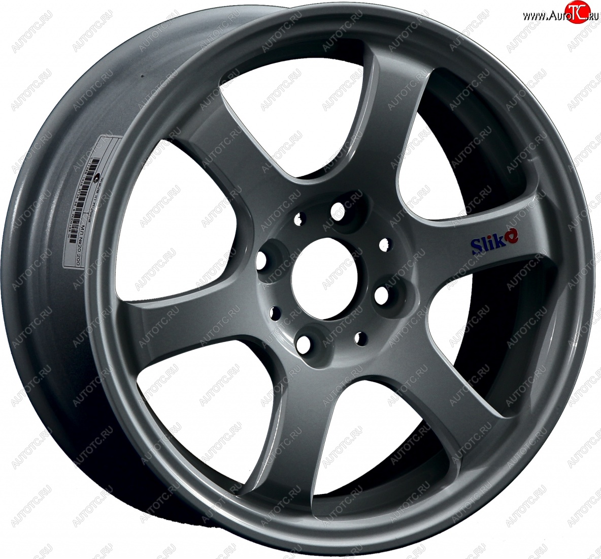 13 499 р. Кованый диск Slik Classic Sport L-1726S 6.0x14   (Графит матовый (GRF2))  с доставкой в г. Майкоп