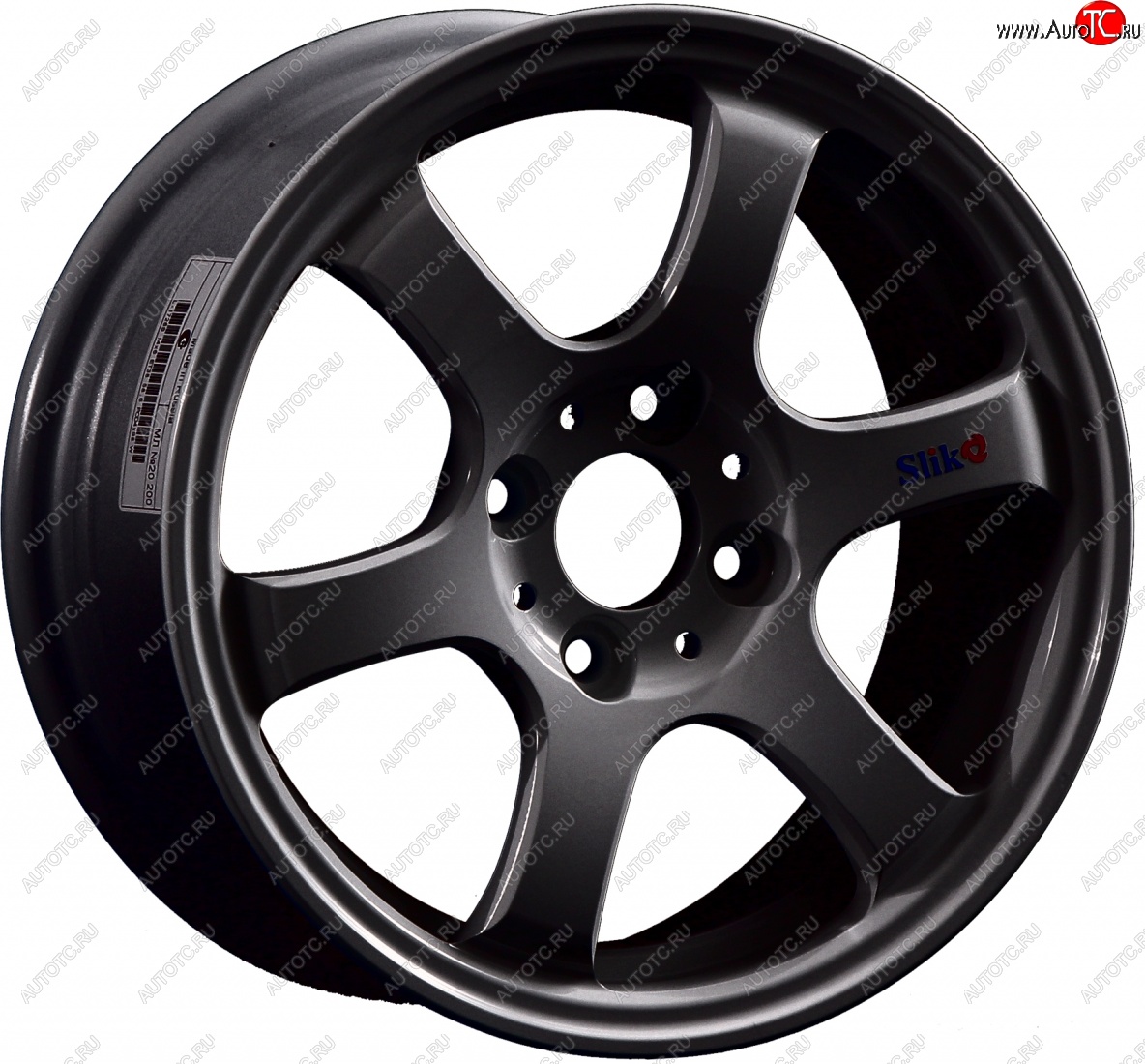 13 499 р. Кованый диск Slik Classic Sport L-1726S 6.0x14   (Матовый серый титан (TITAN))  с доставкой в г. Майкоп