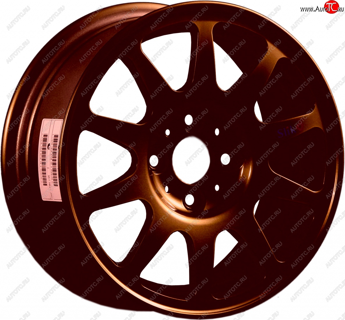 13 499 р. Кованый диск Slik Classic Sport L-1727S 6.0x14   (Коньячная бронза глянец (BRZCGN))  с доставкой в г. Майкоп