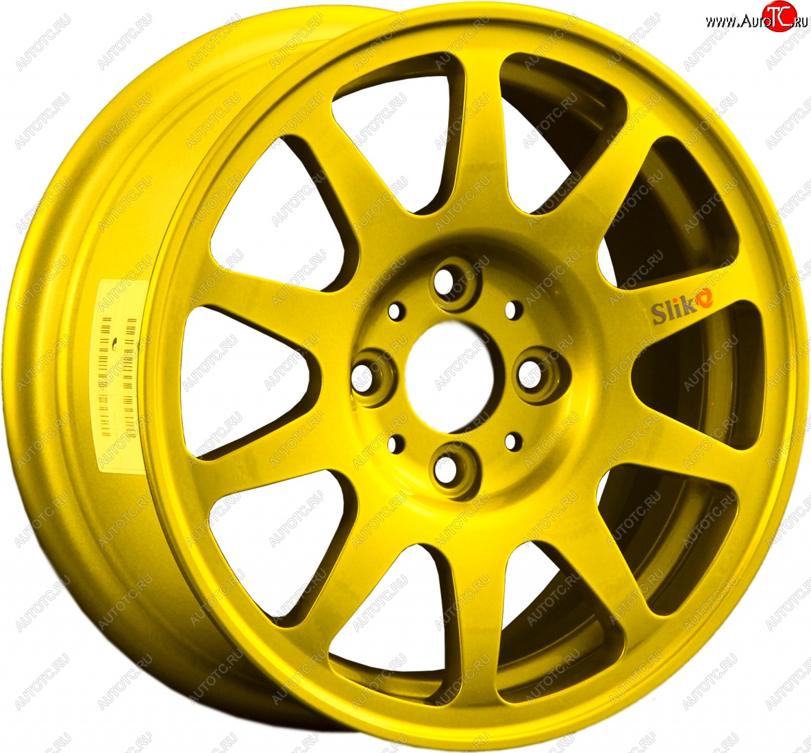 13 499 р. Кованый диск Slik Classic Sport L-1727S 6.0x14   (Candy ярко-желтый (Candy YELLOW))  с доставкой в г. Майкоп