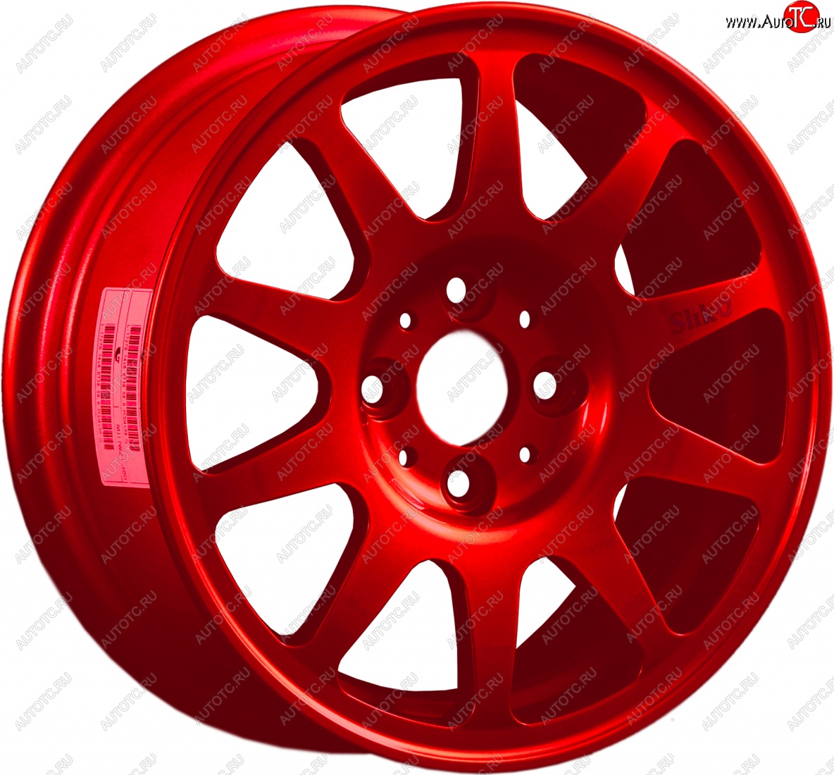13 499 р. Кованый диск Slik Classic Sport L-1727S 6.0x14   (Красный (RED))  с доставкой в г. Майкоп