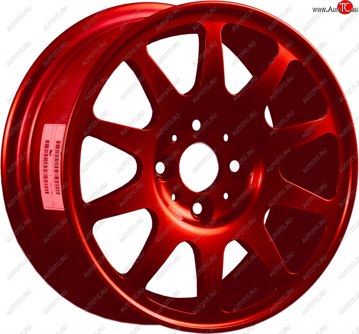 13 499 р. Кованый диск Slik Classic Sport L-1727S 6.0x14   (Candy алый)  с доставкой в г. Майкоп