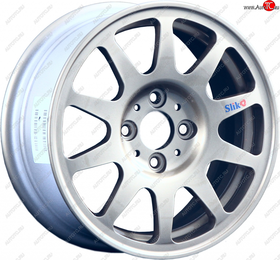 12 199 р. Кованый диск Slik Classic Sport L-1727S 6.0x14 Ravon R4 (2016-2020) 4x100.0xDIA56.6xET39.0 (Серебристый светлый (S16))