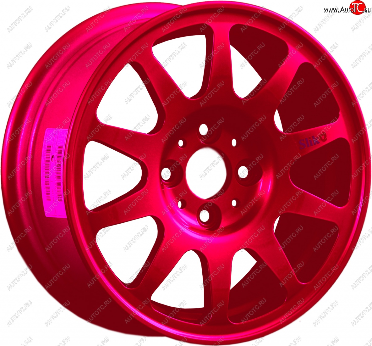 13 499 р. Кованый диск Slik Classic Sport L-1727S 6.0x14   (Candy рубиновый (Candy RUBIN))  с доставкой в г. Майкоп