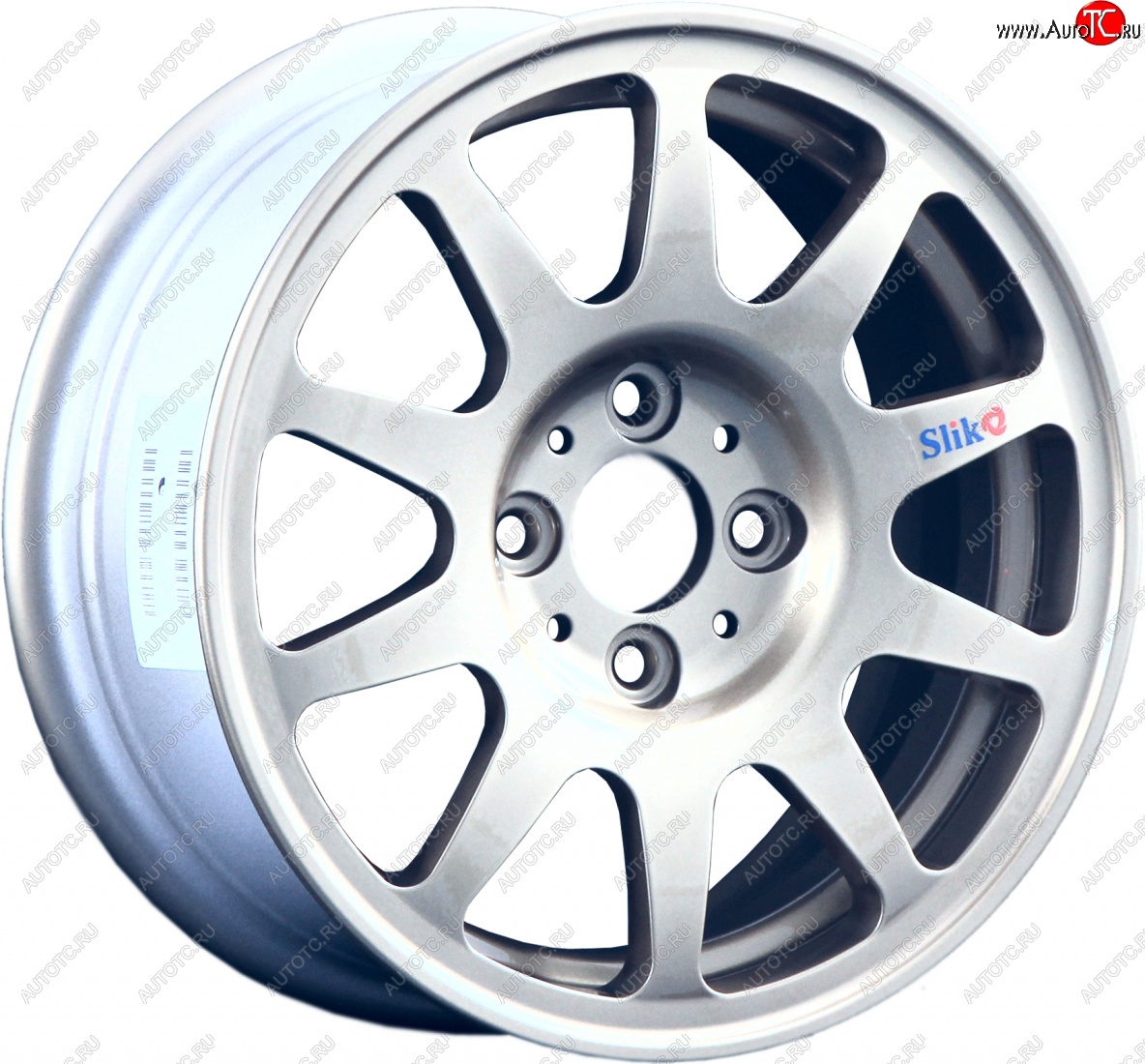 12 199 р. Кованый диск Slik Classic Sport L-1727S 6.0x14   (Ярко блестящее серебро (HPB))  с доставкой в г. Майкоп