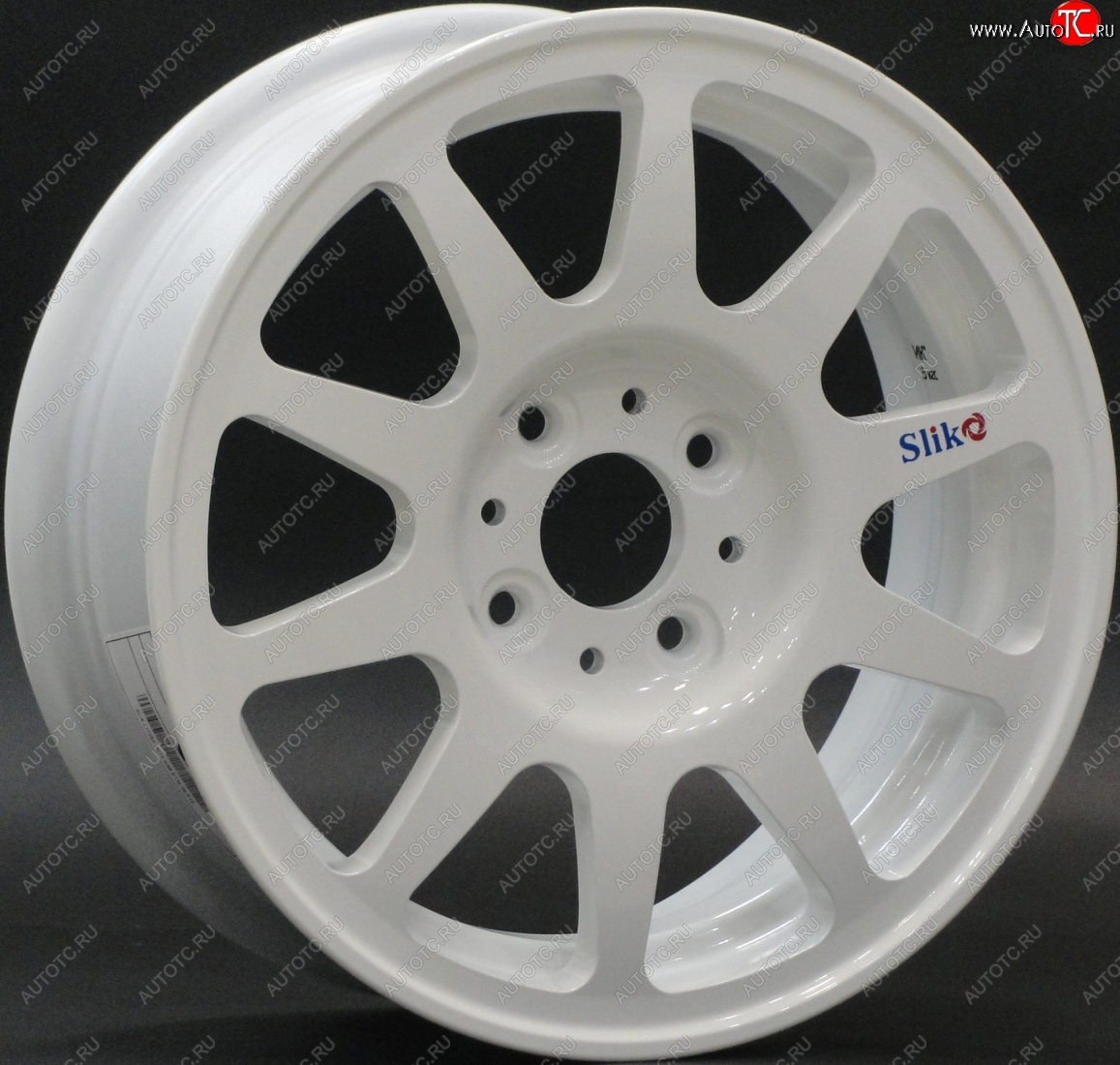 12 199 р. Кованый диск Slik Classic Sport L-1727S 6.0x14   (Белый (W))  с доставкой в г. Майкоп