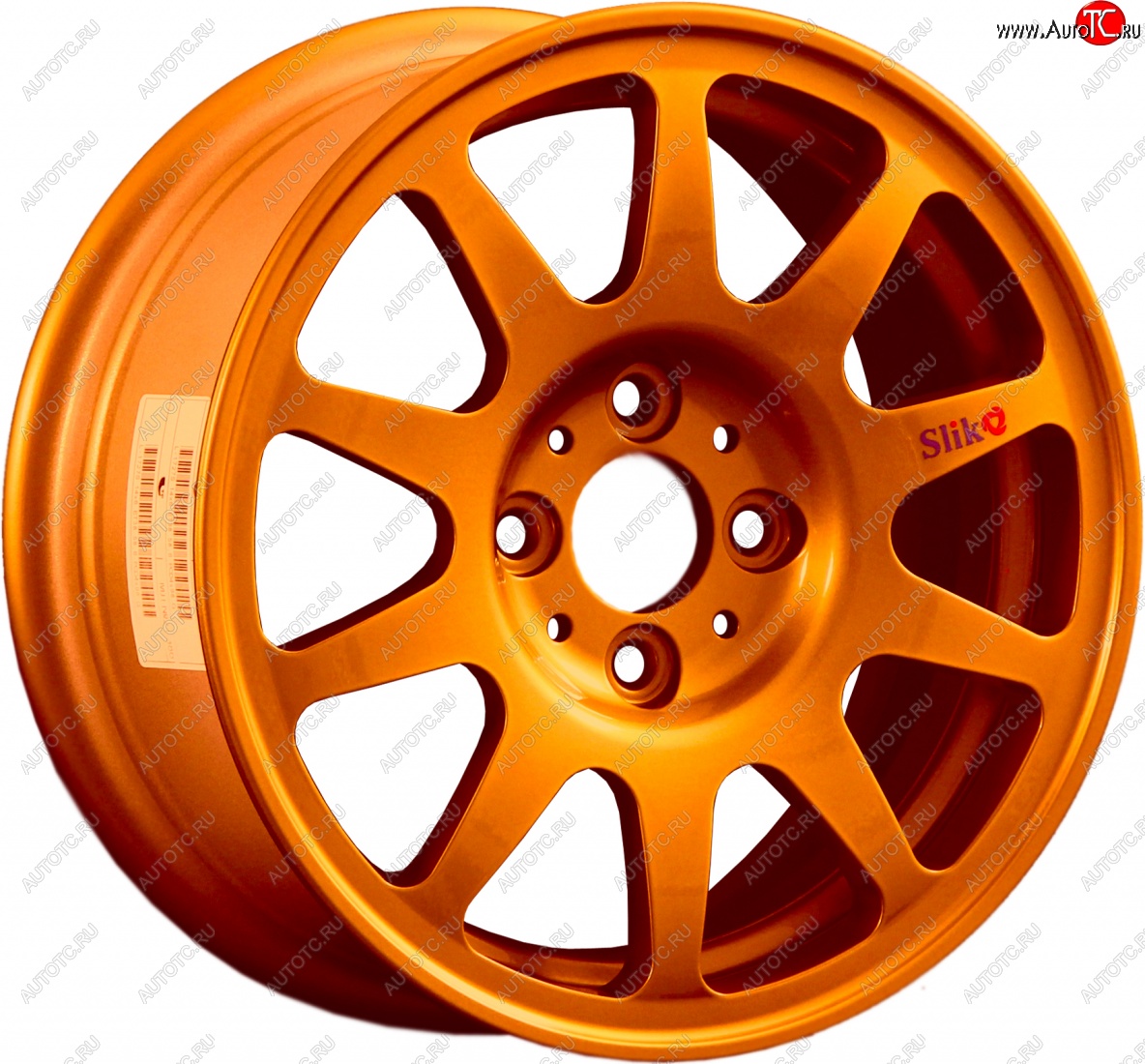 13 499 р. Кованый диск Slik Classic Sport L-1727S 6.0x14   (Candy медно-оранжевый глянцевый)  с доставкой в г. Майкоп