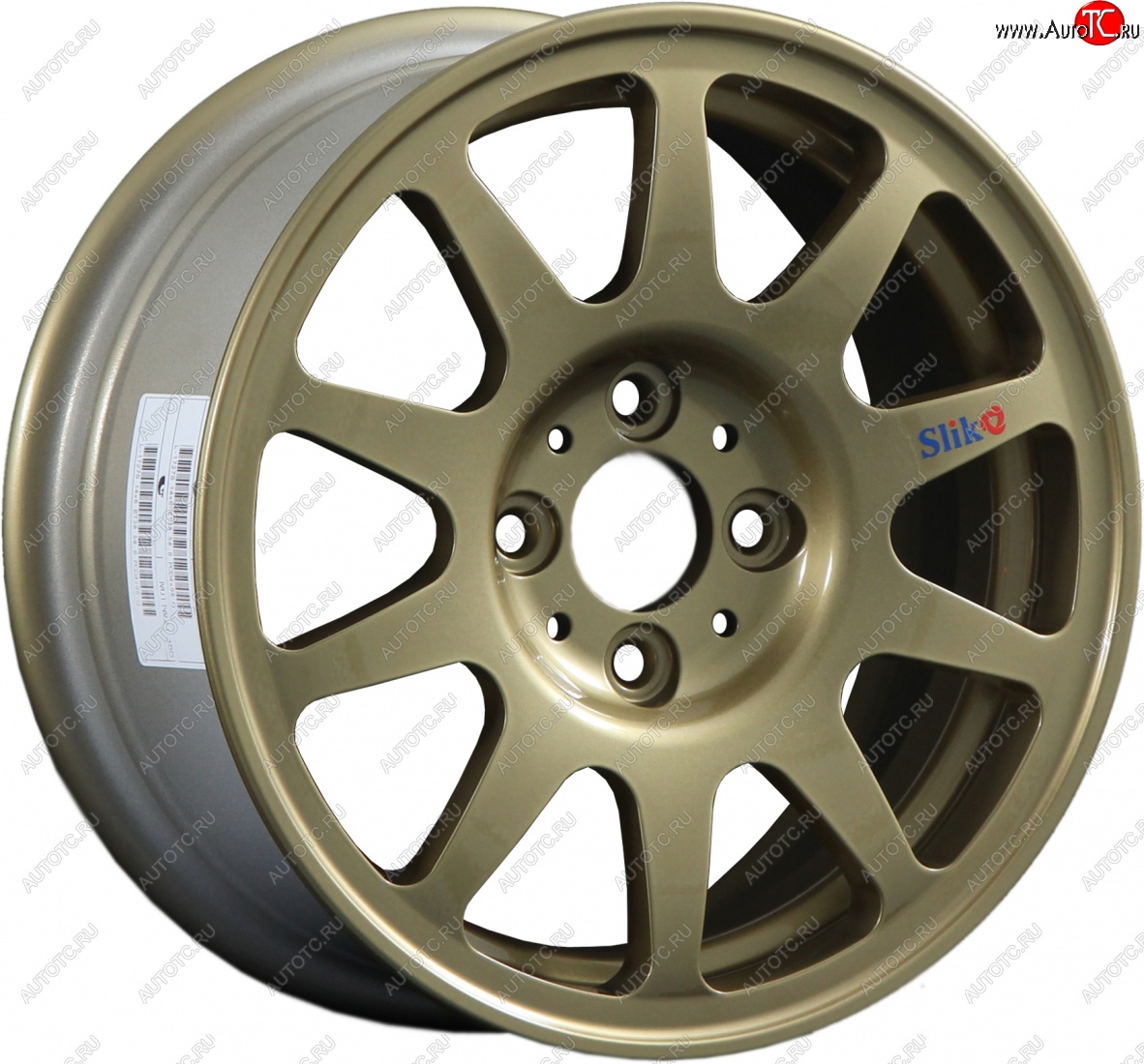 13 499 р. Кованый диск Slik Classic Sport L-1727S 6.0x14   (Бронза (BRZ))  с доставкой в г. Майкоп