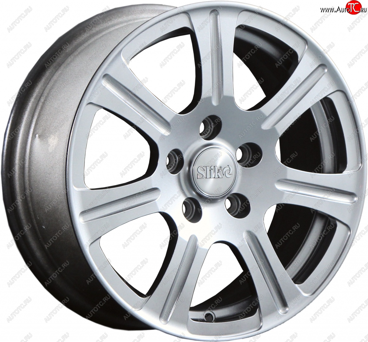 11 899 р. Кованый диск Slik Classic L-1815 6.5x15   (Серебристый светлый (S16))  с доставкой в г. Майкоп