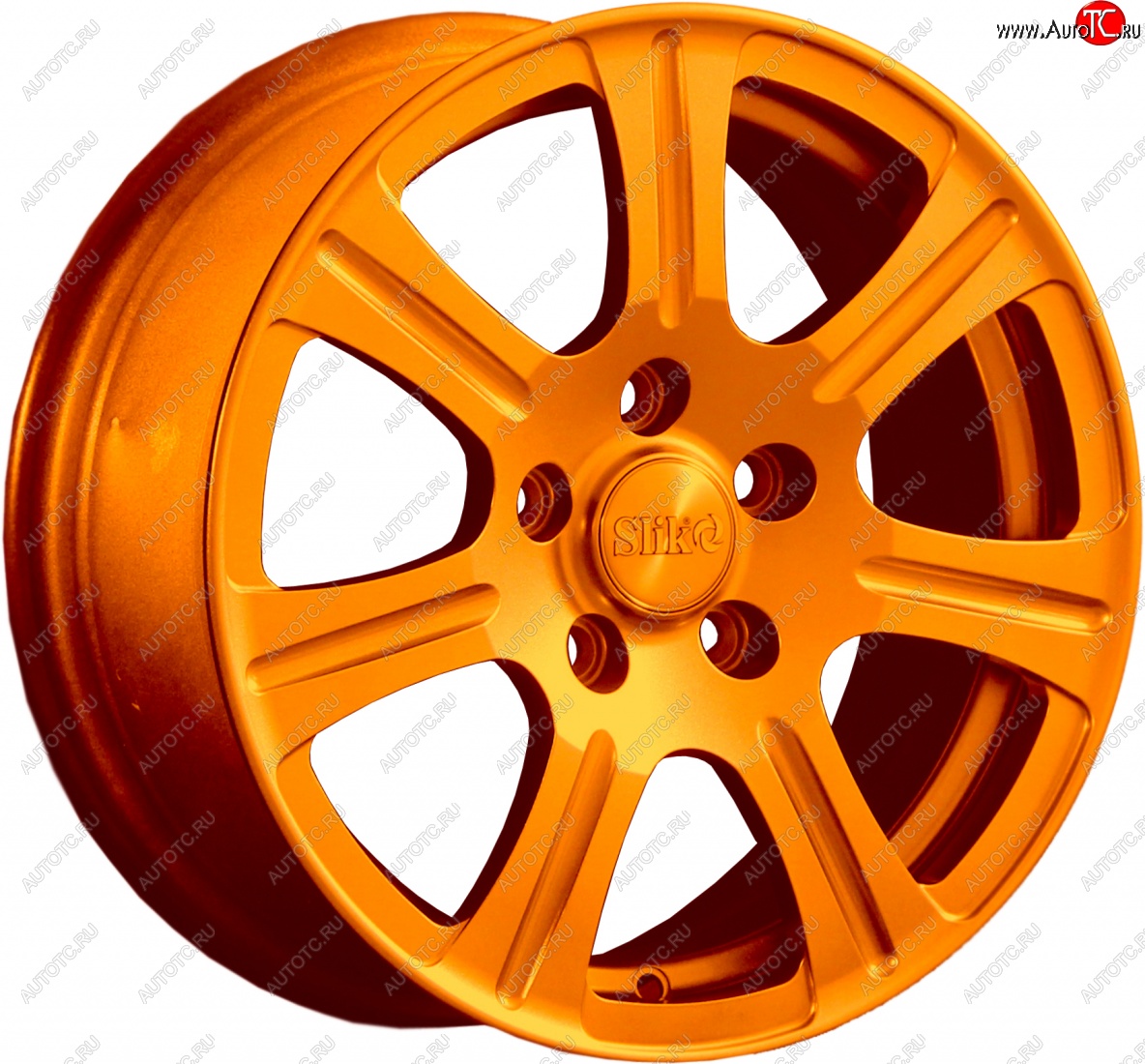 11 899 р. Кованый диск Slik Classic L-1815 6.5x15   (Candy медно-оранжевый матовый)  с доставкой в г. Майкоп