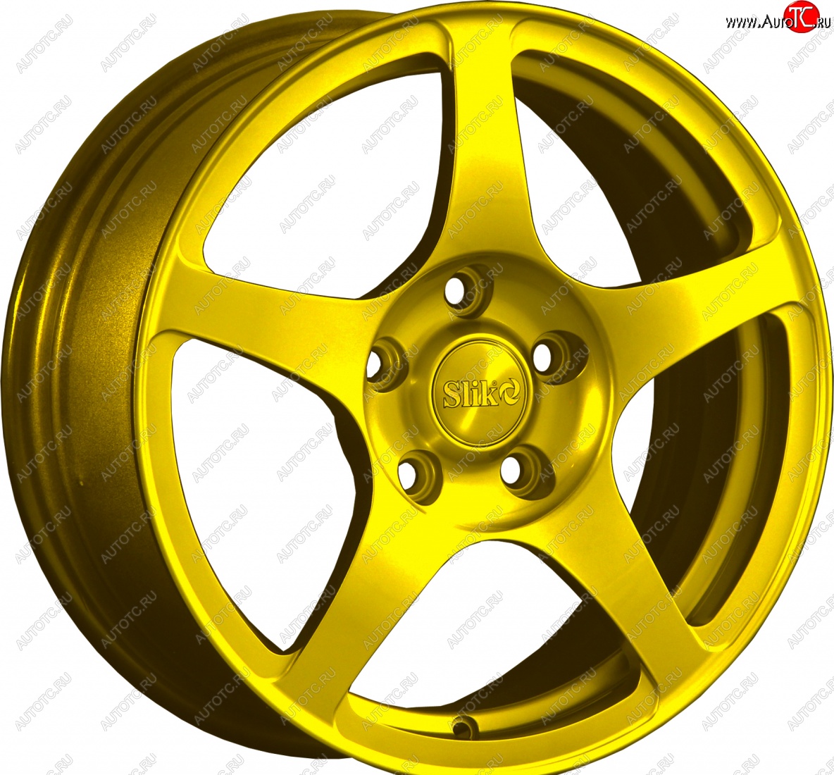 15 249 р. Кованый диск Slik Classic L-193 6.5x16 Nissan Qashqai 1 дорестайлинг (2007-2010) 5x114.3xDIA66.1xET40.0 (Candy ярко-желтый (Candy YELLOW))