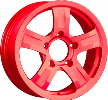 Кованый диск Slik Classic L-208 6.5x16  (RAL 3026 ярко алый (3026))