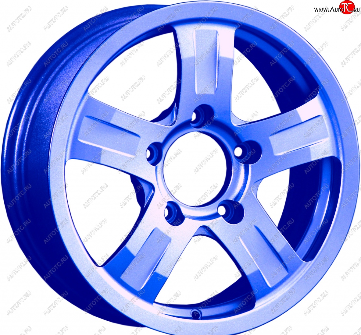 18 999 р. Кованый диск Slik Classic L-208 6.5x16   (Синий (BLUE))  с доставкой в г. Майкоп