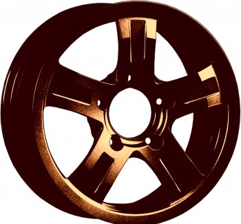 Кованый диск Slik Classic L-208 6.5x16  (Коньячная бронза глянец (BRZCGN))