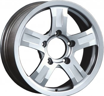 Кованый диск Slik Classic L-208 6.5x16  (Серебристый темный (S25))