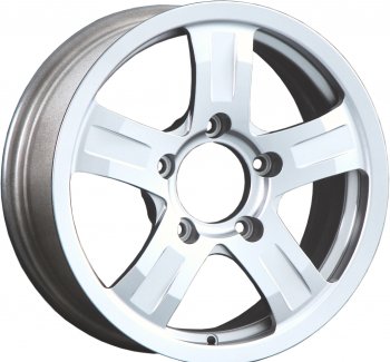 Кованый диск Slik Classic L-208 6.5x16  (Ярко блестящее серебро (HPB))