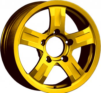 Кованый диск Slik Classic L-208 6.5x16  (Ярко желтый RAL1021 (YELLOW))