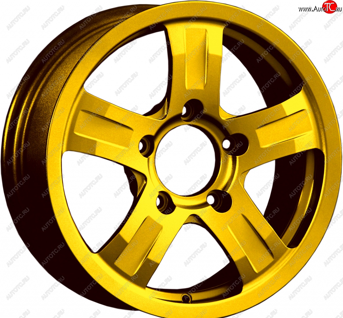 18 999 р. Кованый диск Slik Classic L-208 6.5x16   (Ярко желтый RAL1021 (YELLOW))  с доставкой в г. Майкоп