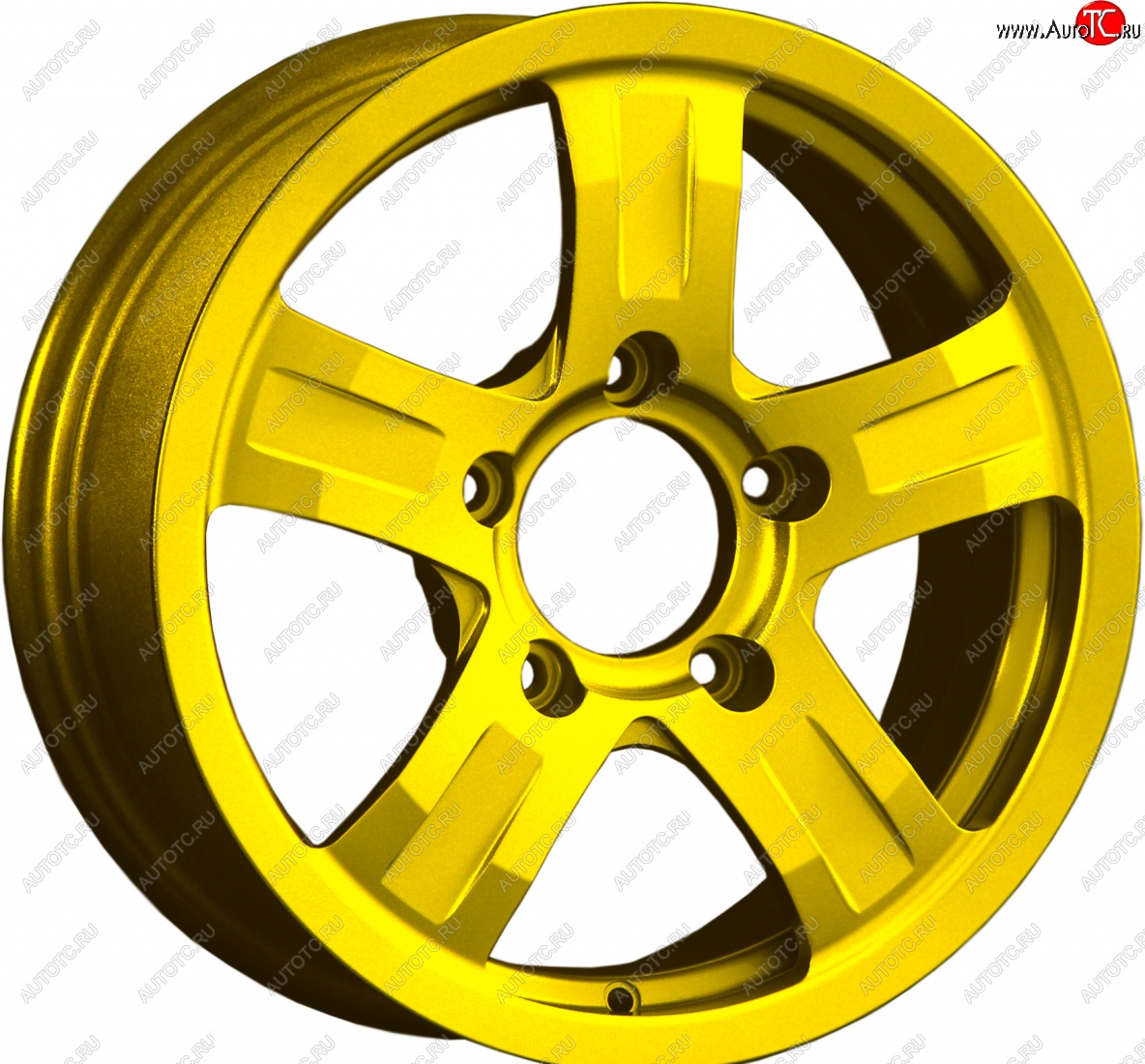 18 999 р. Кованый диск Slik Classic L-208 6.5x16   (Candy ярко-желтый (Candy YELLOW))  с доставкой в г. Майкоп