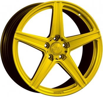 Кованый диск Slik PREMIUM L-601 10.0x20  (Candy ярко-желтый (Candy YELLOW))