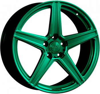 Кованый диск Slik PREMIUM L-601 9.0x20  (Candy изумрудно-зеленый (Candy Green))