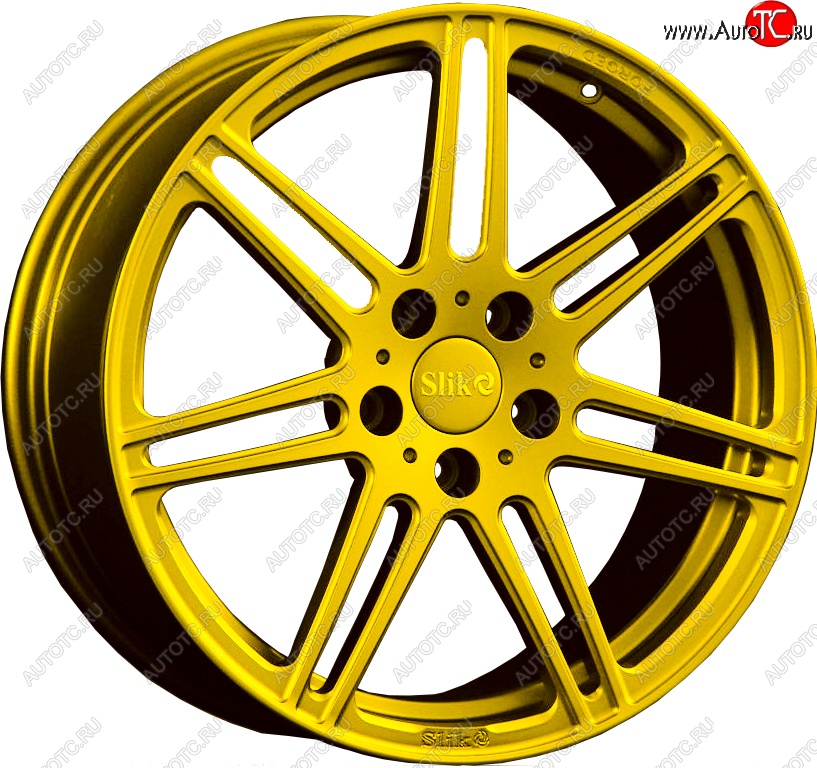 20 749 р. Кованый диск Slik PREMIUM L-724 7.5x17 Nissan Qashqai 1 дорестайлинг (2007-2010) 5x114.3xDIA66.1xET40.0 (Candy ярко-желтый (Candy YELLOW))