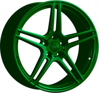 Кованый диск Slik PREMIUM L-726 7.5x17  (Зеленый (GREEEN))