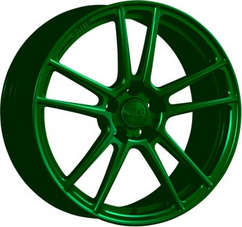 Кованый диск Slik PREMIUM L-727 7.5x17  (Зеленый (GREEEN))