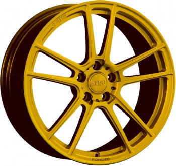 Кованый диск Slik PREMIUM L-727 7.5x17  (Ярко желтый RAL1021 (YELLOW))