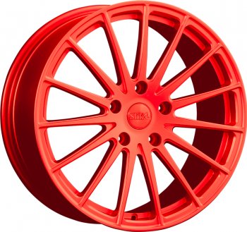 Кованый диск Slik PREMIUM L-729 7.5x17  (RAL 3026 ярко алый (3026))