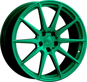 Кованый диск Slik PREMIUM L-732 7.5x17  (Candy изумрудно-зеленый (Candy Green))