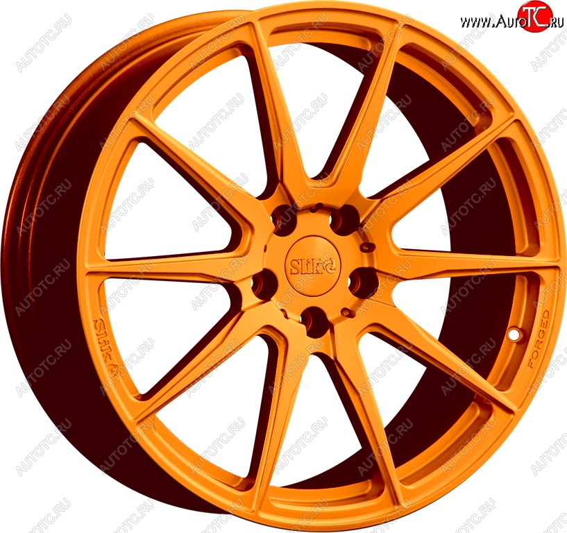 25 999 р. Кованый диск Slik PREMIUM L-732 7.5x17   (Candy медно-оранжевый глянцевый)  с доставкой в г. Майкоп