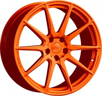 Кованый диск Slik PREMIUM L-732 7.5x17  (Ярко оранжевый (ORANGE))