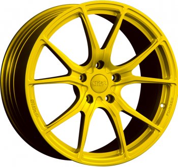 Кованый диск Slik PREMIUM L-733 7.5x17  (Candy ярко-желтый (Candy YELLOW))