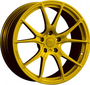Кованый диск Slik PREMIUM L-733 7.5x17  (Ярко желтый RAL1021 (YELLOW))