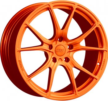 Кованый диск Slik PREMIUM L-733 7.5x17  (Ярко оранжевый (ORANGE))