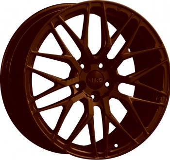 Кованый диск Slik PREMIUM L-734 7.5x17  (Коньячная бронза матовый (MBRZCGN))