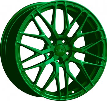 Кованый диск Slik PREMIUM L-734 7.5x17  (Зеленый (GREEEN))