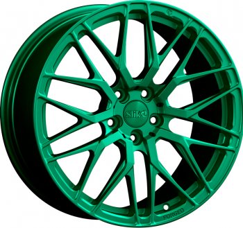 Кованый диск Slik PREMIUM L-734 7.5x17  (Candy изумрудно-зеленый (Candy Green))
