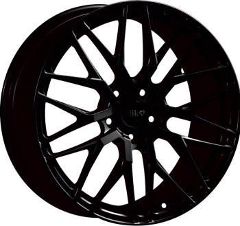 Кованый диск Slik PREMIUM L-734 7.5x17  (Черный глянцевый (BK))