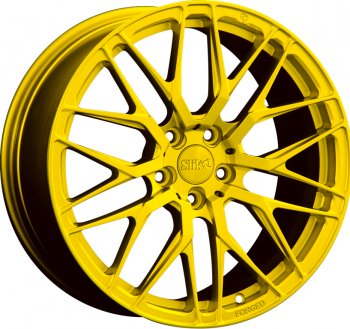 Кованый диск Slik PREMIUM L-734 7.5x17  (Candy ярко-желтый (Candy YELLOW))