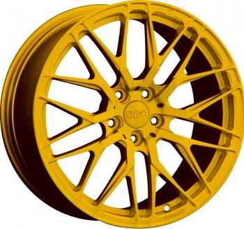 Кованый диск Slik PREMIUM L-734 7.5x17  (Ярко желтый RAL1021 (YELLOW))