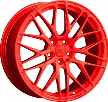 Кованый диск Slik PREMIUM L-734 7.5x17  (RAL 3026 ярко алый (3026))