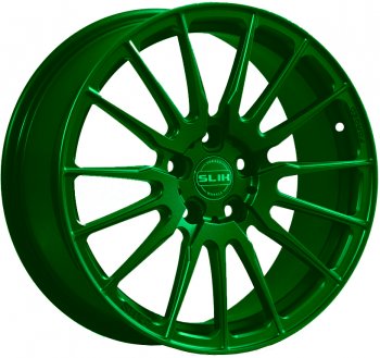 Кованый диск Slik PREMIUM L-738 7.5x17  (Зеленый (GREEEN))