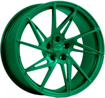 Кованый диск Slik PREMIUM L-739 7.5x17  (Candy изумрудно-зеленый (Candy Green))