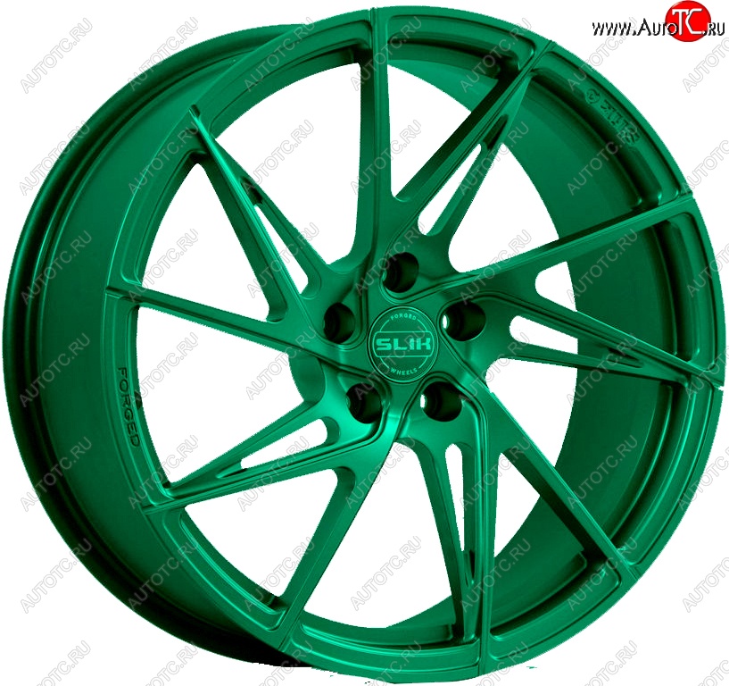 25 999 р. Кованый диск Slik PREMIUM L-739 7.5x17   (Candy изумрудно-зеленый (Candy Green))  с доставкой в г. Майкоп