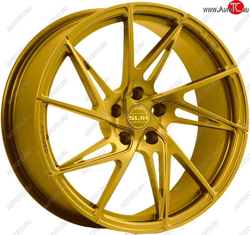 25 999 р. Кованый диск Slik PREMIUM L-739 7.5x17   (Ярко желтый RAL1021 (YELLOW))  с доставкой в г. Майкоп