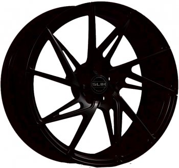 Кованый диск Slik PREMIUM L-739 7.5x17  (Черный глянцевый (BK))
