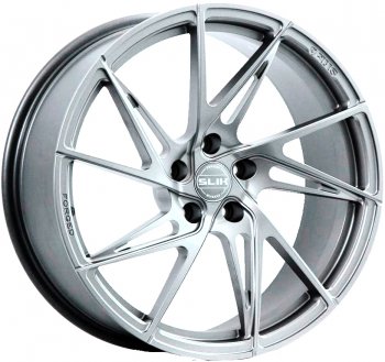 Кованый диск Slik PREMIUM L-739 7.5x17  (Ярко блестящее серебро (HPB))